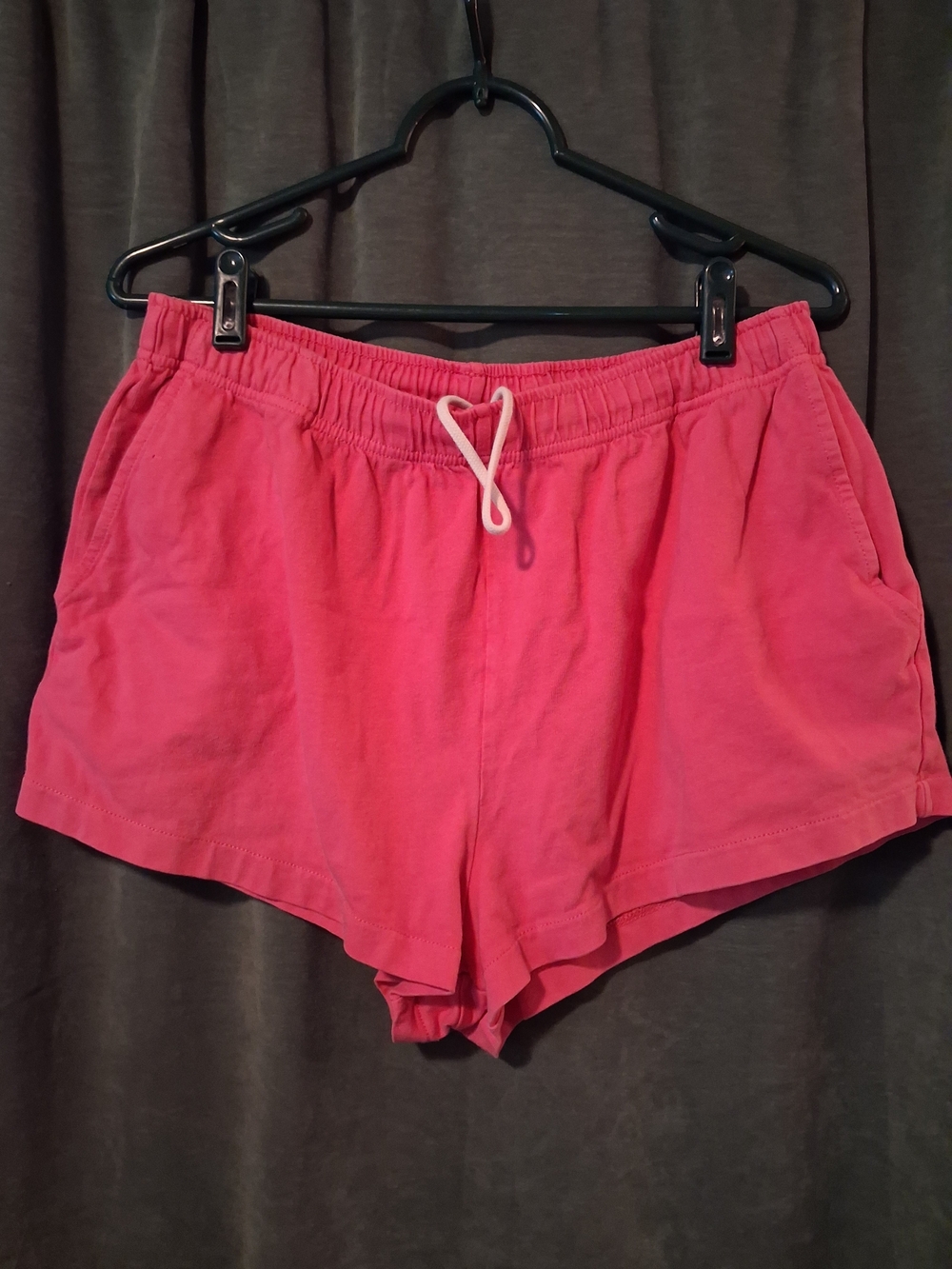 AE Women's Pink Drawstring Lounge Shorts
